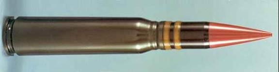 depleted uranium bullet